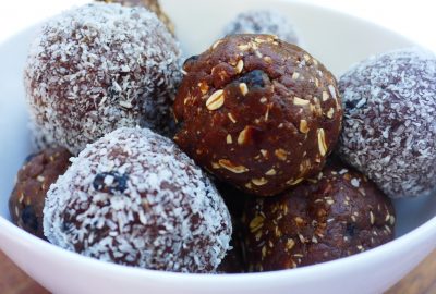 Cacao and Tahini Protein Balls