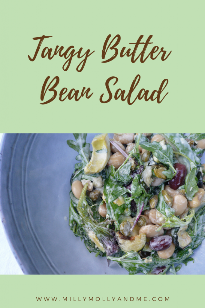 Tangy Butter Bean Salad Pin