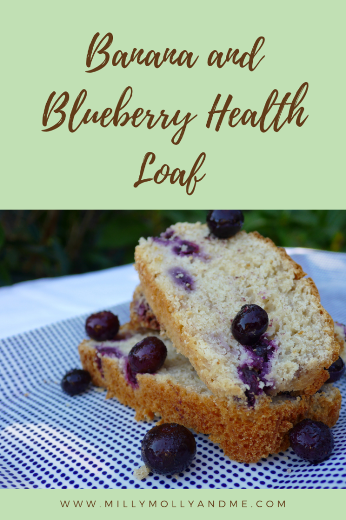 Banana and Blueberry Health Loaf Pin