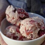 Easy Strawberries and Cream Ice Cream