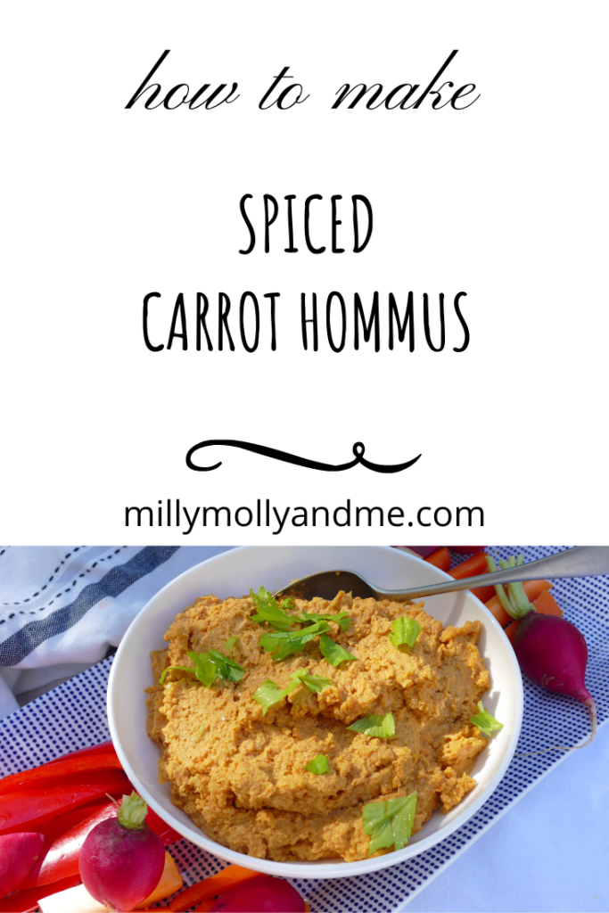 Spiced Carrot Hommus Pin